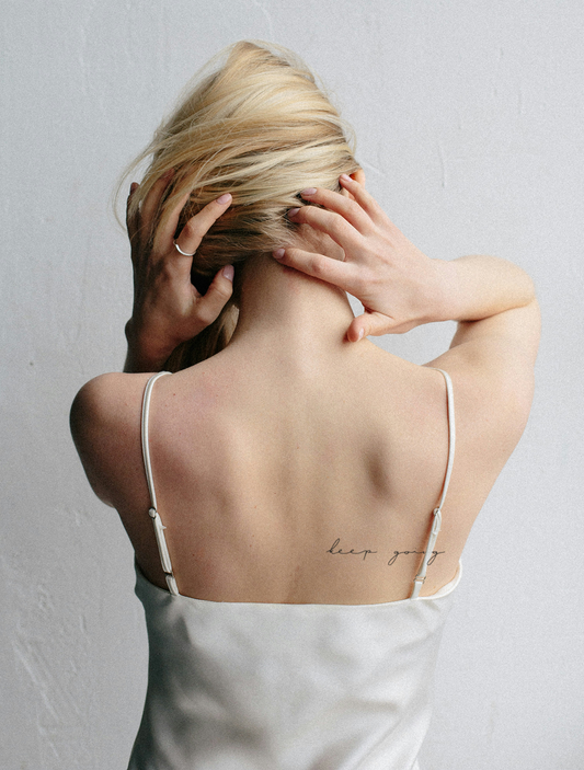 "Keep going" Lettering