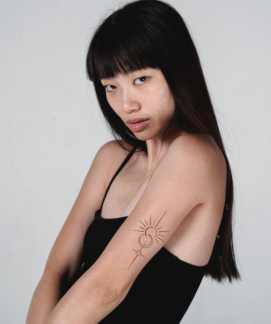 Fineline Sonne Mond Sterne