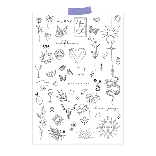 Pinterest Collection Vol. 1 - Set aus 48 Motiven